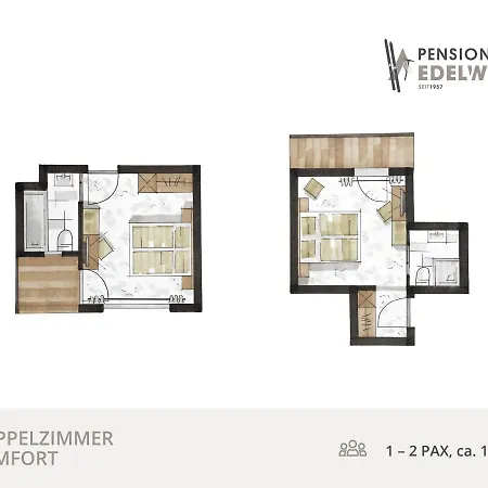 Pension garni Edelweiss 3*