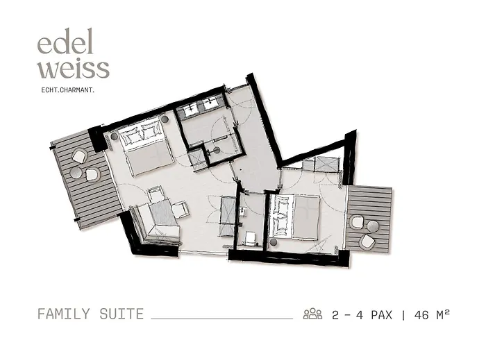Frühstückspension Edelweiss 3*